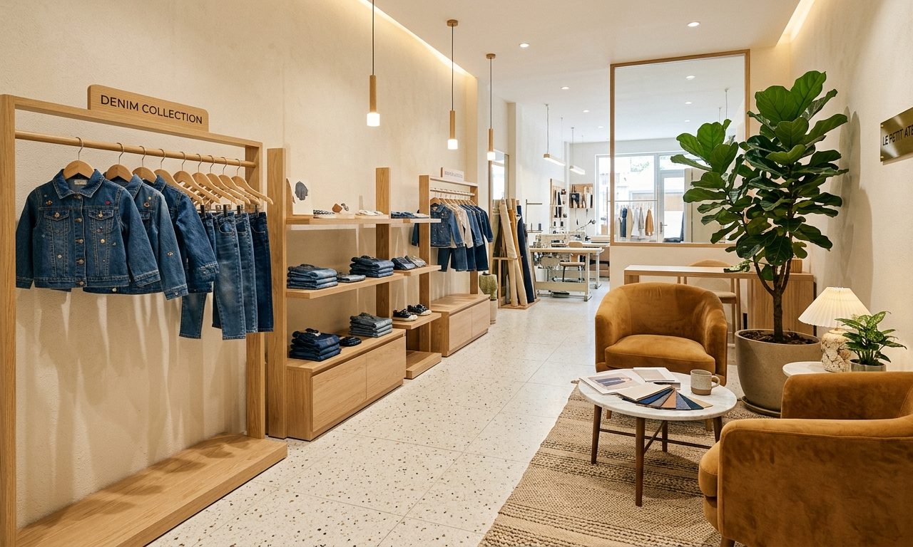 Không gian trưng bày Boutique Showroom HP Jeans Kids